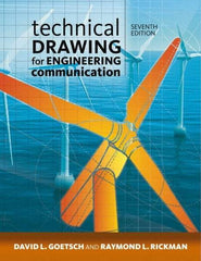 DELMAR CENGAGE Learning - Technical Drawing for Engineering Communication Publication, 7th Edition - by Goetsch/Rickman/Chalk, Delmar/Cengage Learning - Americas Tooling