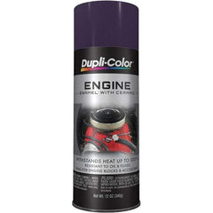 Dupli-Color - 12 oz Plum Purple Automotive Heat Resistant Paint - Gloss Finish, 500°F Max Temp, Comes in Aerosol Can - Americas Tooling