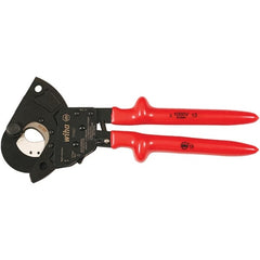 Wiha - 13.9" OAL, 10-20 AWG Capacity, Cable Cutter - Americas Tooling