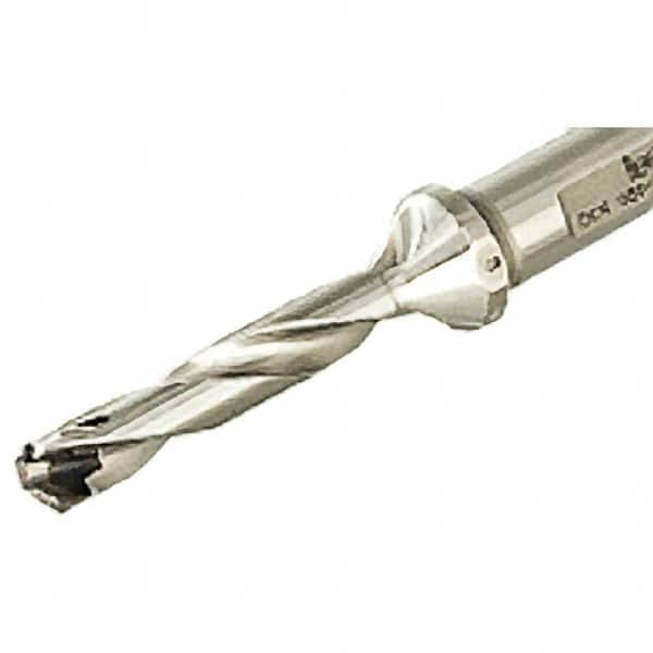 Iscar - 0.295 to 0.311" Diam, 8xD, 2.41" Max Drill Depth, 1/2" Shank Diam, 4.7" OAL, Replaceable Tip Drill - 7.5 Seat Size, DCN Toolholder, Series SumoCham - Americas Tooling