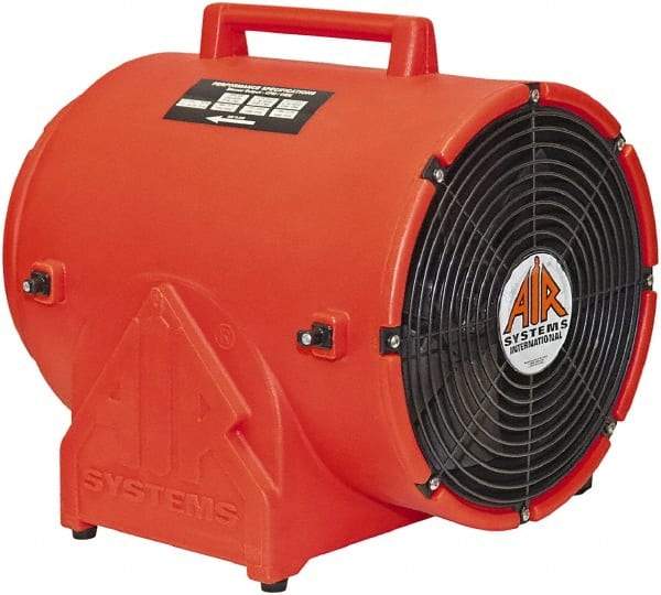 AIR Systems - 12" Inlet, Electric AC Ventilation Fan - 1 hp, 1,866 CFM (Free Air), 115 Max Voltage Rating - Americas Tooling