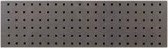 Triton - 31-1/2" Wide x 9" High Peg Board Strip - 1 Panel, Steel with Epoxy Coating, Silver - Americas Tooling