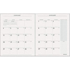 AT-A-GLANCE - 24 Sheet, 9 x 11", Desk Pad Calendar - White - Americas Tooling