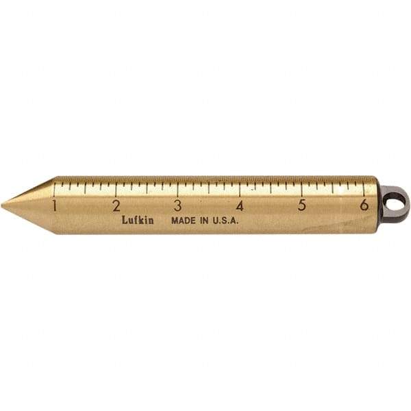 Lufkin - Plumb Bobs Weight (oz.): 20.00 Material: Brass - Americas Tooling