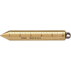 Lufkin - Plumb Bobs Weight (oz.): 20.00 Material: Brass - Americas Tooling