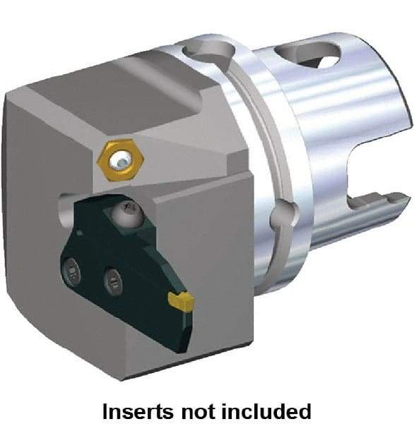 Kennametal - Beyond Evolution Blade Insert, 38mm Head Length, Modular Grooving Blade Holder Head - Right Hand Cut, System Size KM50TS, Through Coolant, Series Beyond Evolution - Americas Tooling