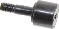 Accurate Bushing - 1/2" Roller Diam x 3/8" Width, 0.19" Stud Diam x 5/8" Length, Stud Cam Follower - Steel, 1/4" Thread Length, 10-32 Thread, 1" OAL, 970 Lb Dynamic Cap, 720 Lb Static Cap - Americas Tooling