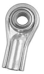 Alinabal - 3/16" ID, Female Spherical Rod End - 10-32 LH, Carbon Steel with Steel Raceway - Americas Tooling