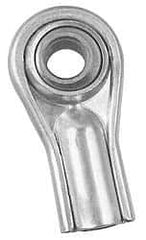 Alinabal - 3/8" ID, Female Spherical Rod End - 3/8-24 LH, Carbon Steel with Nylon Raceway - Americas Tooling