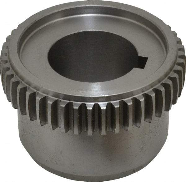 Lovejoy - 1-3/8" Inside x 3-3/4" Outside Diam, Rigid Coupling Hub - 5/16" Keyway Width x 5/32" Keyway Depth - Americas Tooling