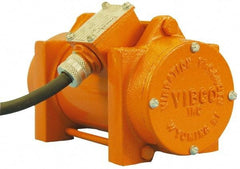 Vibco - 3 Phase, 0.2 Amp, 230 Volt, 8-3/16" Long, Electric Vibrators - 75 to 150 Lbs. Force, 63 Decibels - Americas Tooling