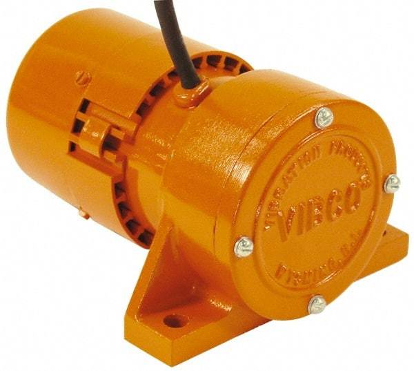 Vibco - 1 Phase, 1.5 Amp, 115 Volt, 7-1/2" Long, Electric Vibrators - 0 to 60 Lbs. Force, 48 Decibels - Americas Tooling