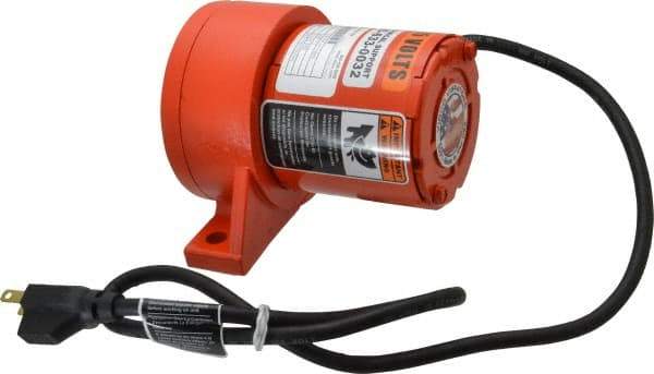 Vibco - 1 Phase, 1.5 Amp, 115 Volt, 5-3/8" Long, Electric Vibrators - 0 to 60 Lbs. Force, 48 Decibels - Americas Tooling