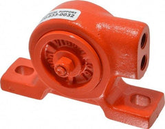 Vibco - 260 Lb. Force, 11 Cubic Feet per Minute, 16,000 RPM, 73 Decibel, Pneumatic Vibrator - 5-1/16" Long x 1-5/16" Wide x 3" High, 1/4 Port Inlet, 1/4 Port Outlet - Americas Tooling