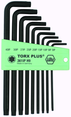 9 Piece - IP8; IP9; IP10; IP15; IP20; IP25; IP27; IP30; IP40 - TorxPlus L-Key Long Arm Set - Americas Tooling