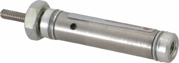 Norgren - 1/2" Stroke x 5/16" Bore Single Acting Air Cylinder - 10-32 Port, 5-40 Rod Thread - Americas Tooling