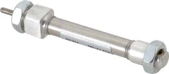 Norgren - 1/2" Stroke Single Acting Air Cylinder - 10-32 Port, 10-32 Rod Thread - Americas Tooling