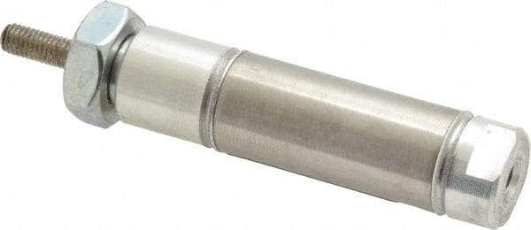 Norgren - 1/2" Stroke x 9/16" Bore Double Acting Air Cylinder - 10-32 Port, 10-32 Rod Thread - Americas Tooling