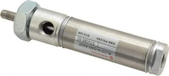 Norgren - 1" Stroke x 3/4" Bore Double Acting Air Cylinder - 1/8 Port, 1/4-28 Rod Thread - Americas Tooling