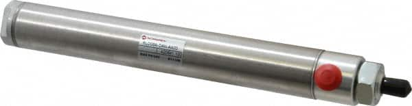 Norgren - 6" Stroke x 1-1/16" Bore Double Acting Air Cylinder - 1/8 Port, 5/16-24 Rod Thread - Americas Tooling