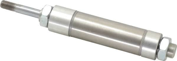 Norgren - 2" Stroke x 1-1/4" Bore Double Acting Air Cylinder - 1/8 Port, 7/16-20 Rod Thread - Americas Tooling