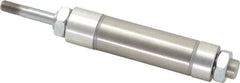 Norgren - 2" Stroke x 1-1/4" Bore Double Acting Air Cylinder - 1/8 Port, 7/16-20 Rod Thread - Americas Tooling