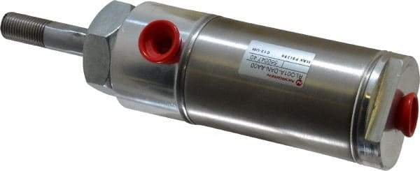 Norgren - 1" Stroke x 1-3/4" Bore Double Acting Air Cylinder - 1/4 Port, 1/2-20 Rod Thread - Americas Tooling