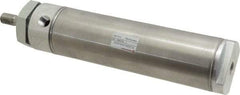 Norgren - 5" Stroke x 2" Bore Double Acting Air Cylinder - 1/4 Port, 1/2-20 Rod Thread - Americas Tooling