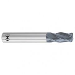 7/16 x 7/16 x 1 x 2-3/4 4Fl .030 C/R Carbide End Mill - WXL - Americas Tooling