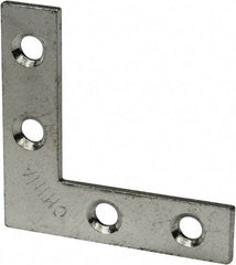 Value Collection - 1-1/2" Long x 1/2" Wide, Steel, Corner Brace - Zinc Plated - Americas Tooling