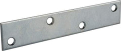 Value Collection - 6" Wide x 1-1/8" High, Zinc Finish, Door Reinforcer - 2-3/8" Backset - Americas Tooling