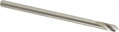 Walter-Titex - 3mm Body Diam, 90°, 50mm OAL, Cobalt Spotting Drill - Americas Tooling