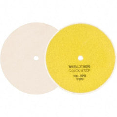 WALTER Surface Technologies - 6" Diam, Unmounted Buffing Wheel - Hook & Loop Felt Disc, High Density Density - Americas Tooling