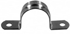 Mueller Industries - 3/8 Pipe, Copper, Pipe or Tube Strap - 2 Mounting Holes - Americas Tooling