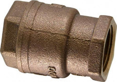 Legend Valve - 1" Bronze Check Valve - Inline, FNPT x FNPT, 250 WOG - Americas Tooling