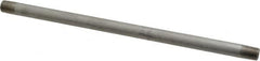 Merit Brass - Schedule 40, 1/8" Pipe x 8" Long, Grade 304/304L Stainless Steel Pipe Nipple - Welded & Threaded - Americas Tooling