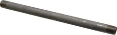 Merit Brass - Schedule 40, 3/8" Pipe x 10" Long, Grade 304/304L Stainless Steel Pipe Nipple - Welded & Threaded - Americas Tooling