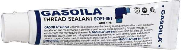 Federal Process - 2 oz Tube Blue/Green Easy Seal Applicator with Gasoila Soft-Set - 600°F Max Working Temp - Americas Tooling