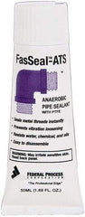 Federal Process - 50 mL Tube White FasSeal-ATS Anaerobic Thread Sealant with PTFE - 375°F Max Working Temp - Americas Tooling