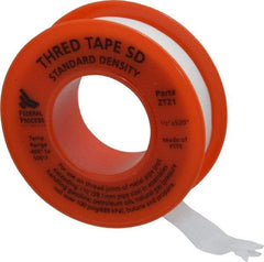 Federal Process - 1/2" Wide x 520" Long General Purpose Pipe Repair Tape - 3 mil Thick, -450 to 550°F, White - Americas Tooling