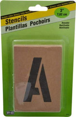 Value Collection - Facility Stencils Type: Letter Set (A-Z) Message Type: Plant Marking - Americas Tooling