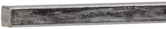 Made in USA - 12" Long x 3/16" High x 3/16" Wide, Zinc-Plated Key Stock - Low Carbon Steel - Americas Tooling