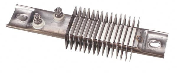 Hotwatt - 120 Volt, 400 Watt, 8" Long Channel Strip Heater - 3-1/4" Fin Length, 48 Watt per Sq In - Americas Tooling