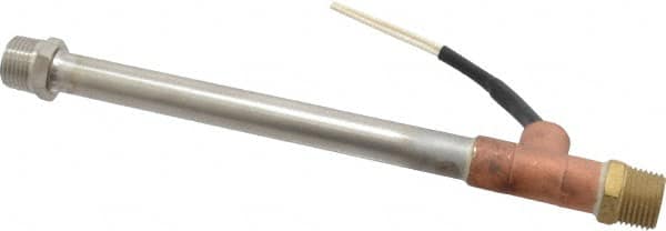 Hotwatt - 6.37" Long 400 Watt Inline Heater - 22 Watt/Sq In, 120 Volt, 12 Leads - Americas Tooling