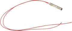 Hotwatt - 120 Volt, 1/4" Diam, 30 Watt, Low Density Cartridge Heater - 1-1/2" Long, 30 Watts per Sq In - Americas Tooling