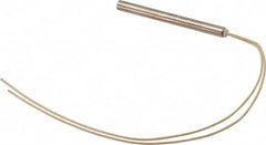 Hotwatt - 120 Volt, 3/8" Diam, 220 Watt, Low Density Cartridge Heater - 4" Long, 50 Watts per Sq In - Americas Tooling