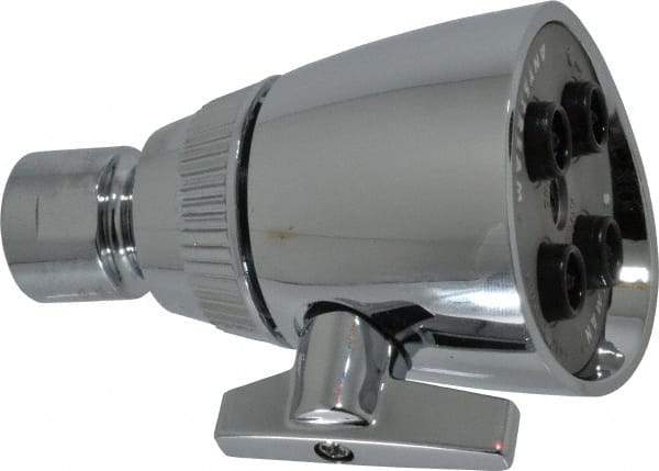 Speakman - 2.5 GPM, 2-1/4 Face Diameter, Shower Head with Brass Ball Joint - 32 Sprayers, Brass and Lexan - Americas Tooling