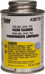 Oatey - 4 oz All-Purpose Cleaner - Clear, Use with ABS, PVC & CPVC For All Diameters - Americas Tooling