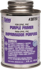 Oatey - 4 oz All Purpose Primer/Cleaner - Purple, Use with PVC & CPVC - Americas Tooling