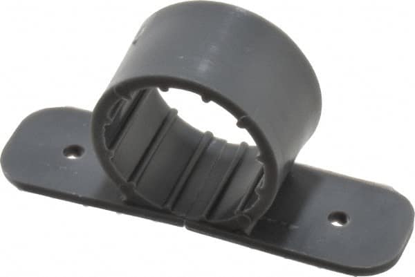 Oatey - 3/4" Pipe, Standard Pipe Clamp - Gray, Polypropylene - Americas Tooling